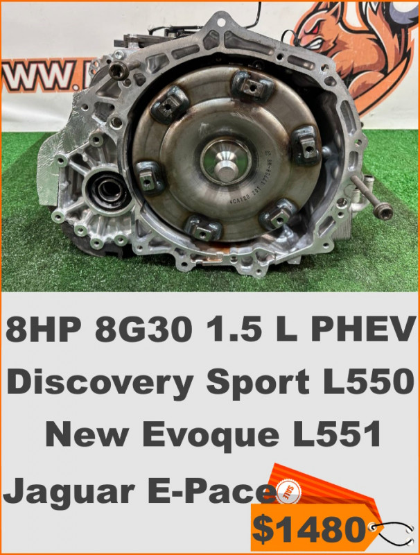 LR132244 АККП 8HP 8G30 1.5L AJ20P3 Petrol High PHEV