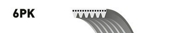 Gates 6PK2145