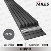 Miles 6PK1200