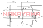 NAKAYAMA HP8067NY