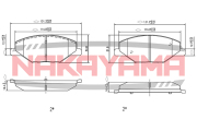 NAKAYAMA HP8491NY