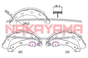 NAKAYAMA HS7253NY