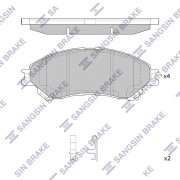 Sangsin brake GP4212