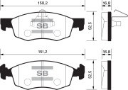 Sangsin brake SP1198