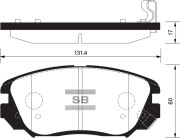 Sangsin brake SP1402