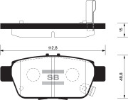 Sangsin brake SP1430