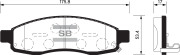 Sangsin brake SP1455