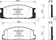 Sangsin brake SP1464