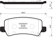 Sangsin brake SP1499