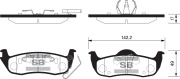 Sangsin brake SP2182