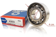 Skf 6203