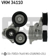 Skf VKM34110
