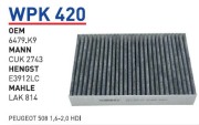 WUNDER filter WPK420